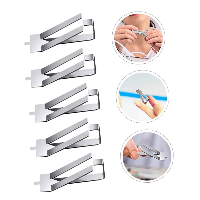 Stainless Steel Glass Bed Clips 10pcs for 3D Printers Easy Install Home Office Training - Image 3